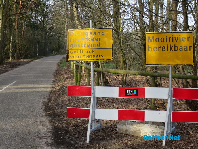 Fietspad Oude Oever, nog even geduld - Foto: Wim