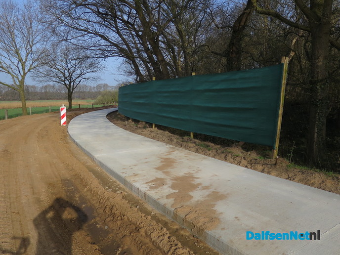 Fietspad Oude Oever, nog even geduld - Foto: Wim