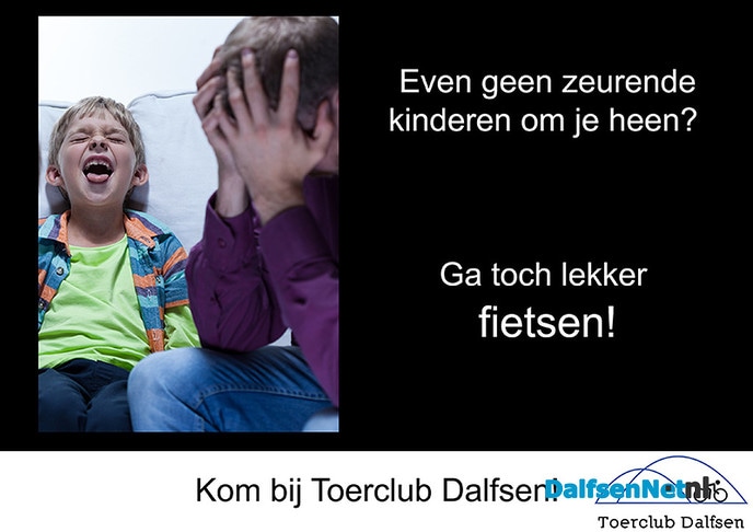 Ga toch lekker fietsen - Foto: Ingezonden foto