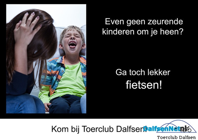 Ga toch lekker fietsen - Foto: Ingezonden foto