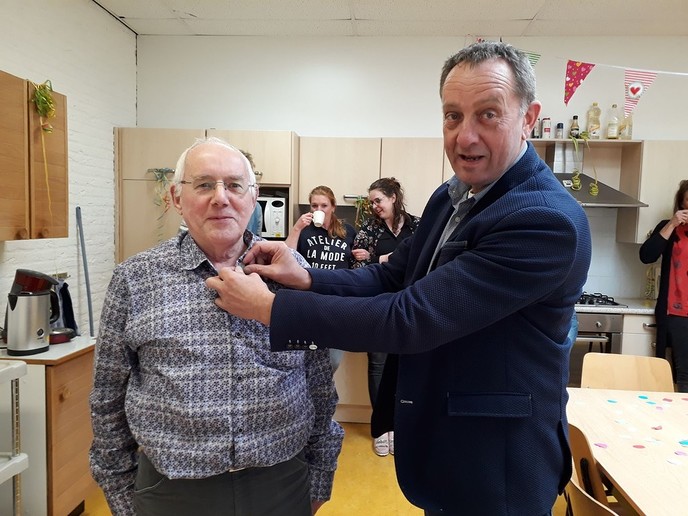 De vrijwilliger van de maand april is: Marius Veltmaat uit Nieuwleusen