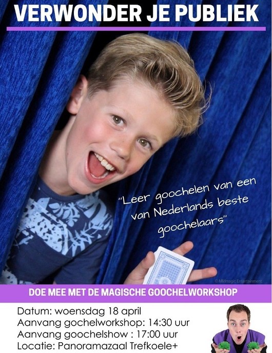 Workshop Goochelen met MMagic