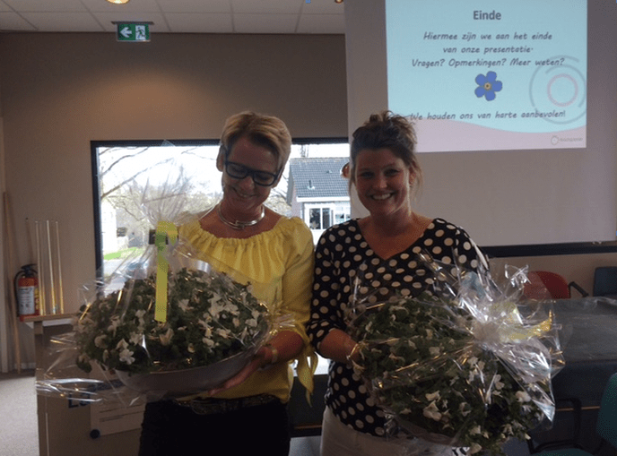 Presentatie aan de stamtafel - Foto: Eigen geleverde foto