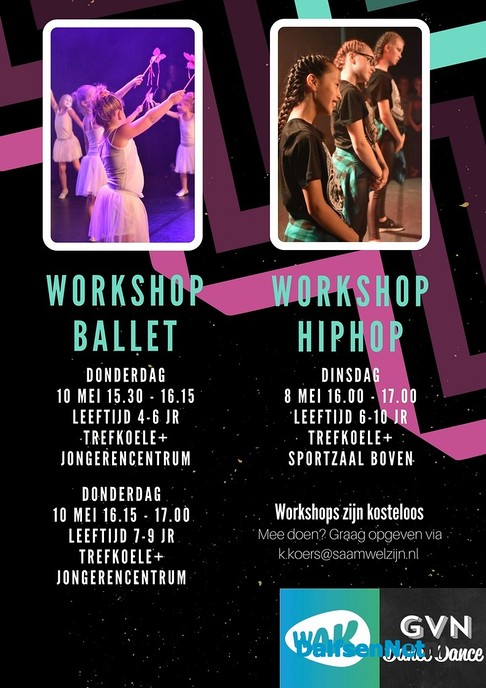Workshop ballet & hiphop - Foto: Ingezonden foto