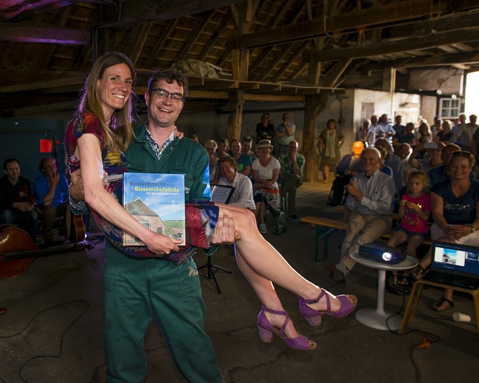 Boerenknecht op de Bissemshofstede gepresenteerd - Foto: Eigen geleverde foto