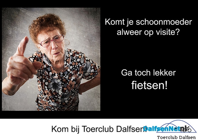 Ga toch fietsen - Foto: Ingezonden foto