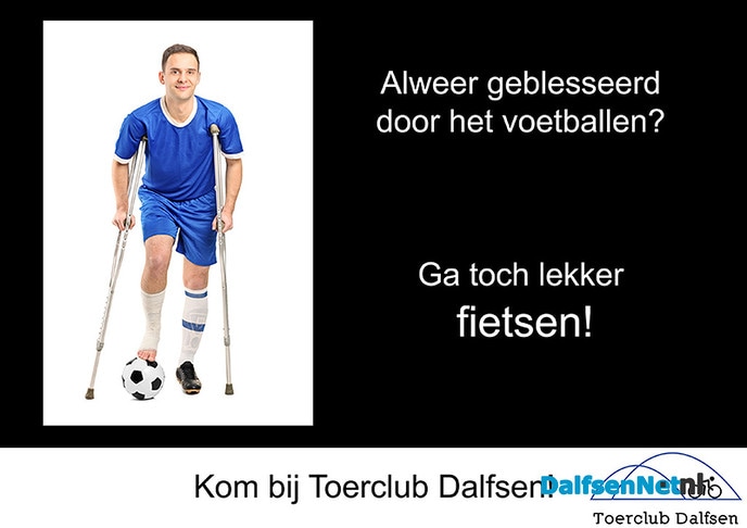 Ga toch lekker fietsen! - Foto: Ingezonden foto