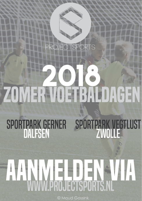 Schrijf je in voor de Zomer voetbaldagen 2018!