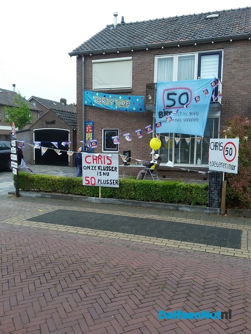 Chris Meijer 50 jaar! - Foto: Ingezonden foto