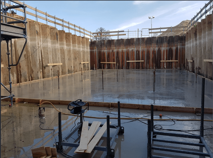 Bouw gemaal ligt prachtig op schema - Foto: Eigen geleverde foto