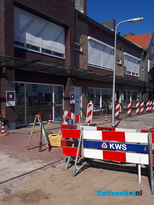 Burgemeester v. Bruggenplein op de schop - Foto: Ingezonden foto