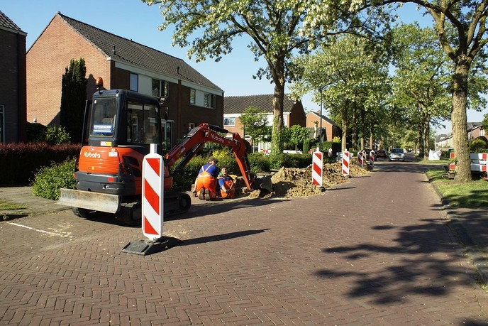 Gasleidingen vervangen - Foto: Eigen geleverde foto