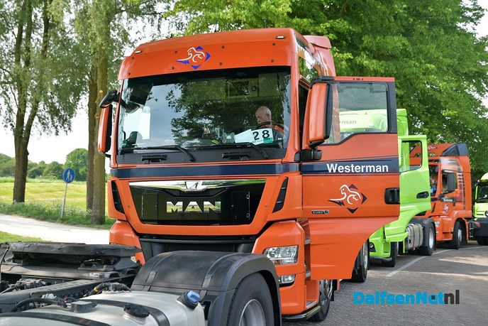 Dashcam beelden Damovo Truck Instapdag 2018 - Foto: Johan Bokma