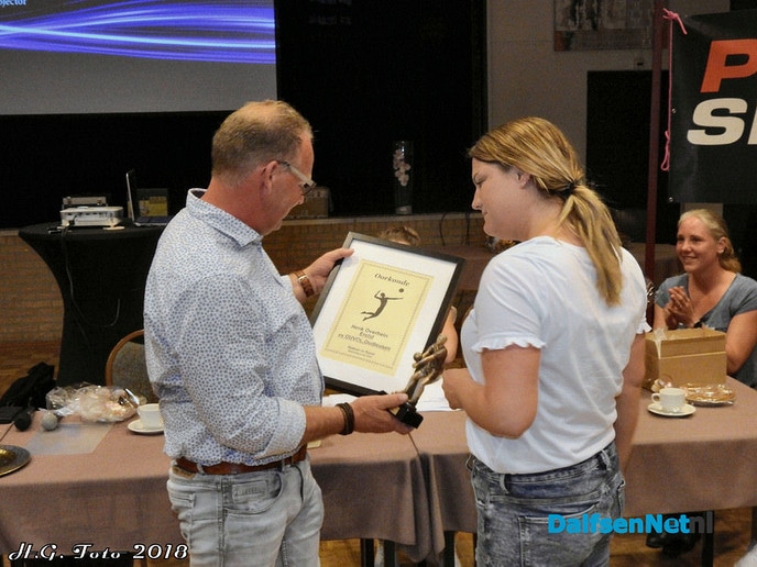 Jaarvergadering volleybalvereniging Ouvol Oudleusen. - Foto: H.G. Foto
