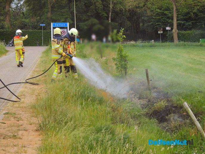 Bermbrand Koekoeksteeg - Foto: H.G. Foto