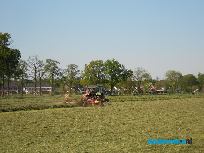 Eerste hooi oogst