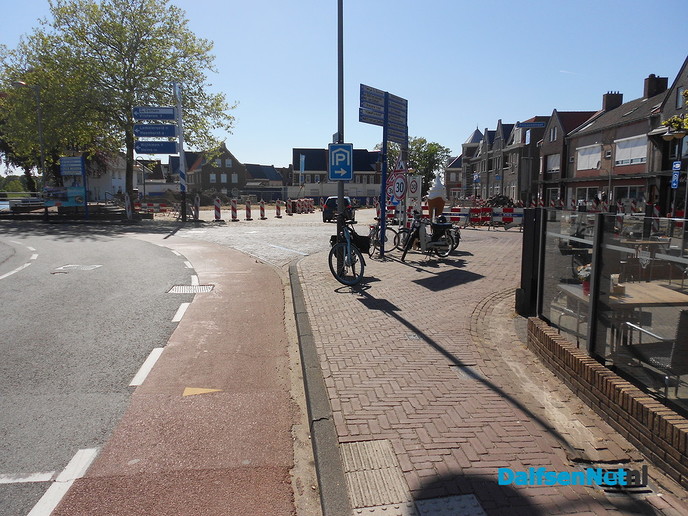 Volop bezig op de Burg. van Bruggenplein