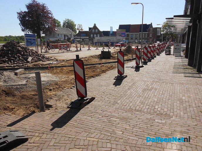 Volop bezig op de Burg. van Bruggenplein