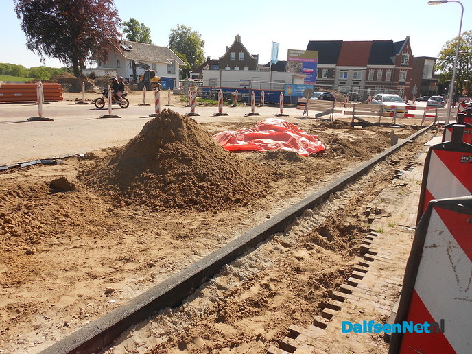 Volop bezig op de Burg. van Bruggenplein
