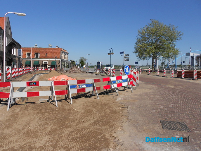 Volop bezig op de Burg. van Bruggenplein