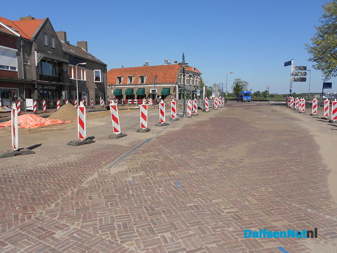 Volop bezig op de Burg. van Bruggenplein