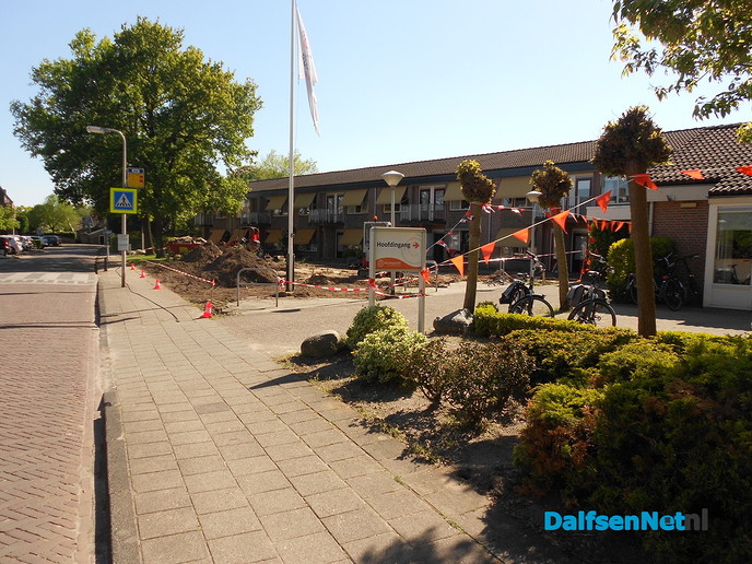Tuin Rosengaerde flink onderhanden