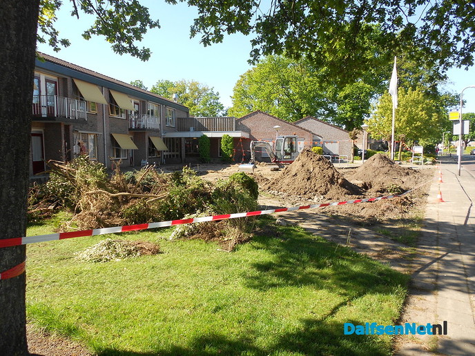 Tuin Rosengaerde flink onderhanden
