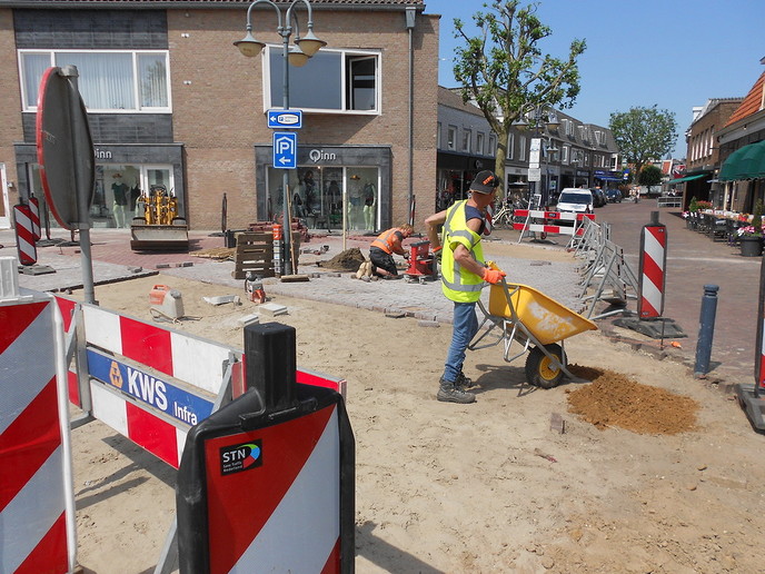Werkzaamheden Burg. van Bruggenplein