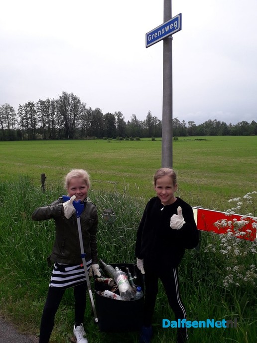 Wat veel rommel zeg, maar nu is het allemaal weg! - Foto: Ingezonden foto