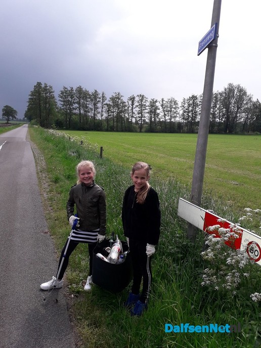 Wat veel rommel zeg, maar nu is het allemaal weg! - Foto: Ingezonden foto