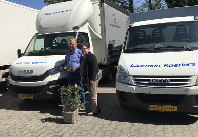 Laarman Koeriers en Sneltransport viert 40 jarig jubileum - Foto: Eigen geleverde foto