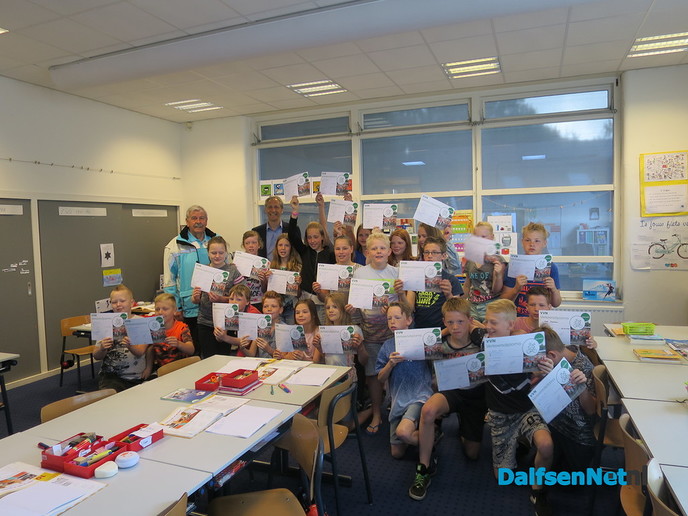 Uitreiking verkeersdiploma’s in Hoonhorst en Emmen - Foto: Wim