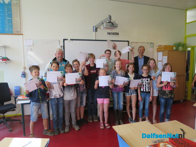 Uitreiking verkeersdiploma’s in Hoonhorst en Emmen - Foto: Wim