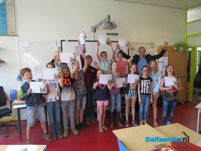 Uitreiking verkeersdiploma’s in Hoonhorst en Emmen - Foto: Wim