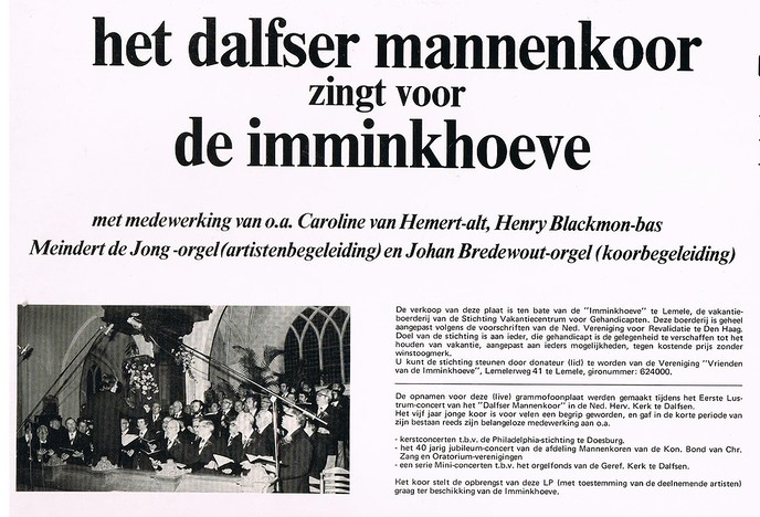 Het Dalfser Mannenkoor - Foto: Eigen geleverde foto