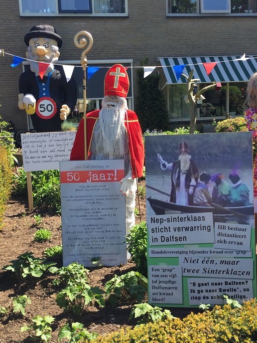 Lange Jan (50) heeft de tuin goed vol staan! - Foto: Eigen geleverde foto