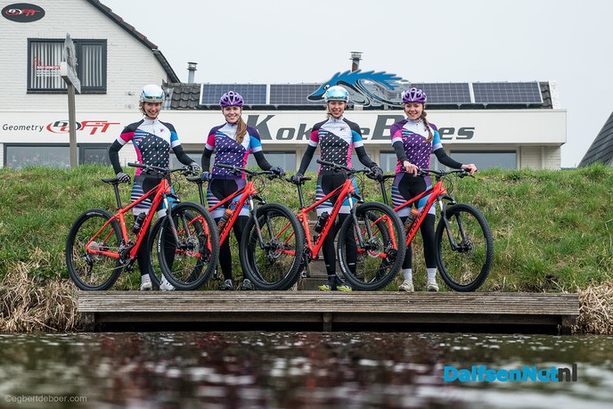 KokkieBikes ondersteunt topsportsters - Foto: Ingezonden foto