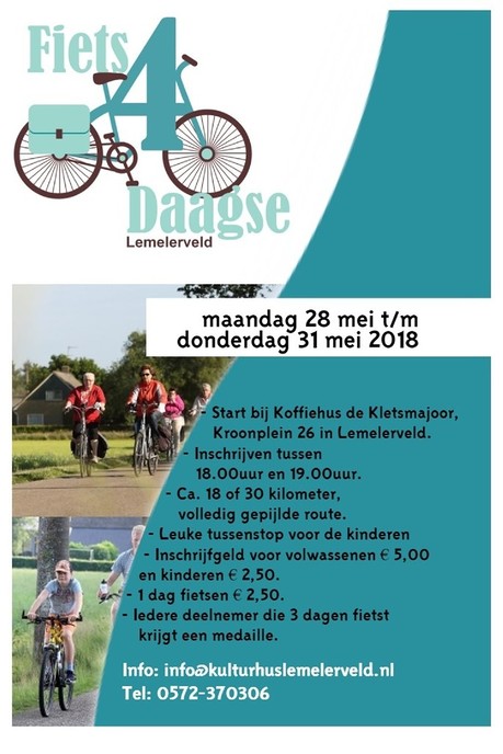 Fiets4daagse Lemelerveld - Foto: Eigen geleverde foto