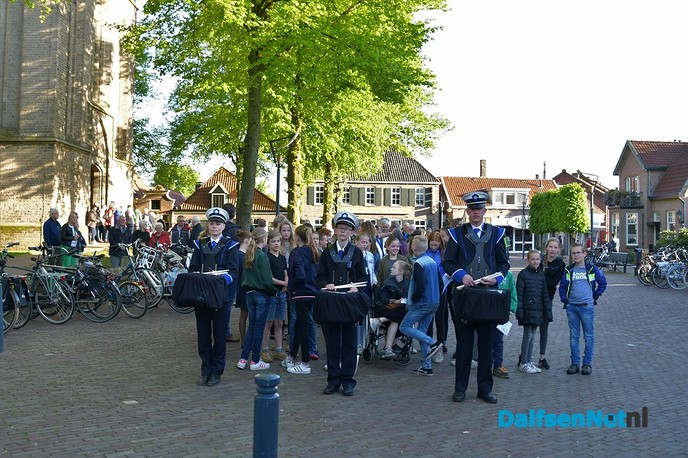 Dalfsen herdenkt de slachtoffers van de 2e Wereldoorlog - Foto: Johan Bokma