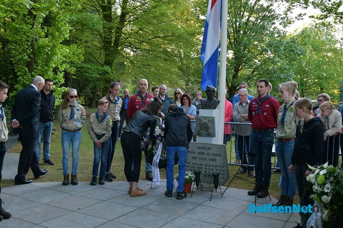 Dalfsen herdenkt de slachtoffers van de 2e Wereldoorlog - Foto: Johan Bokma