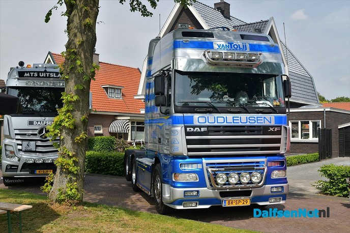 Verzamelen en filmpje Damovo Truck Instapdag 2018 - Foto: Johan Bokma
