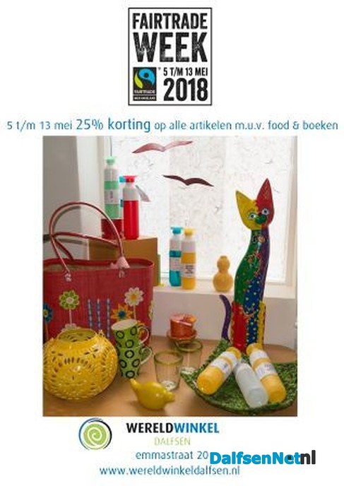 Fairtradeweek en Wereldwinkel Dalfsen - Foto: Ingezonden foto