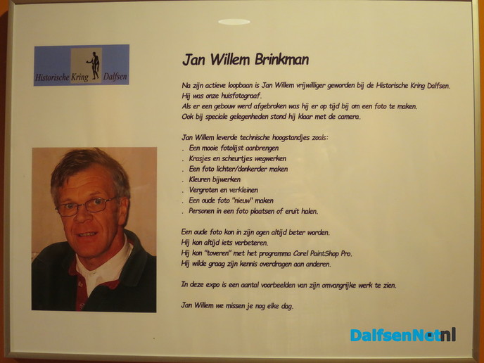 Onthulling fotoreportage van Jan Willem Brinkman - Foto: Wim