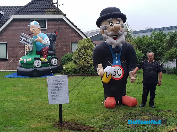 Bert Zwiers ziet Abraham - Foto: Ingezonden foto