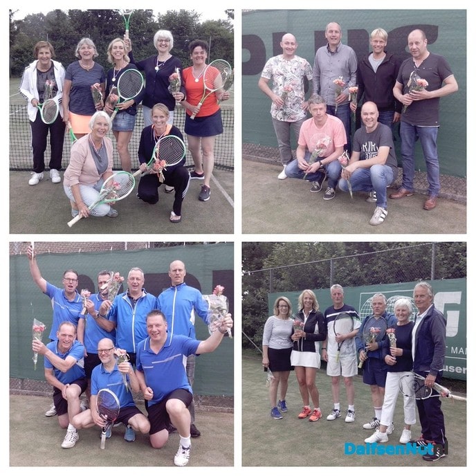 Tennisvereniging Nieuwleusen is trots! - Foto: Ingezonden foto