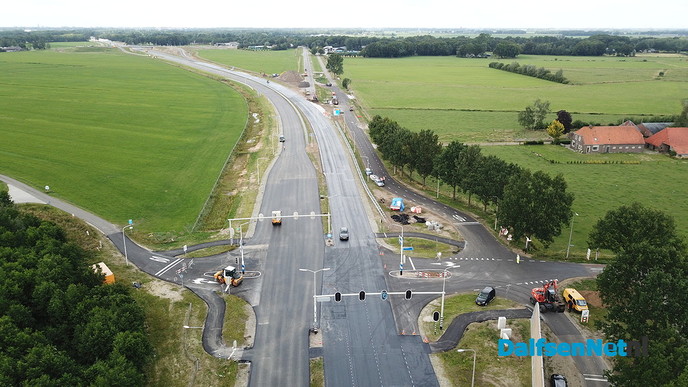 Status N35 Wijthmen weekendafsluiting op zaterdagmiddag 23 juni. - Foto: Ingezonden foto