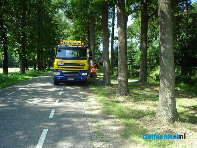 Het glasvezel komt er aan