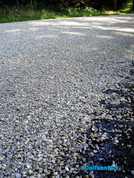 Nieuwe deklaag blauwe Dijk