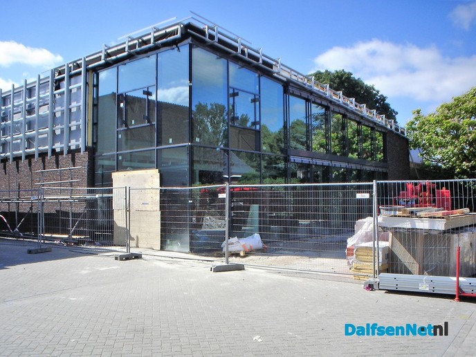 Voortgang werk bij de Lidl
