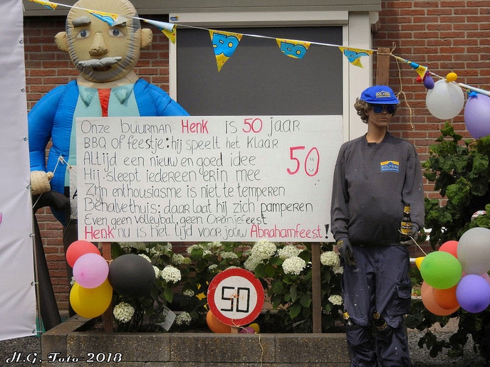 Henk Overhein 50 jaar.